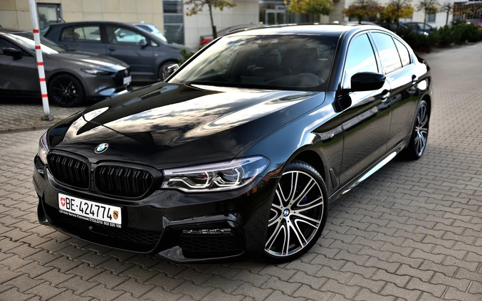BMW Seria 5 cena 179900 przebieg: 147000, rok produkcji 2017 z Witkowo małe 781